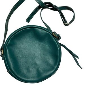 Portland Leather Emerald green crossbody Hobo bag